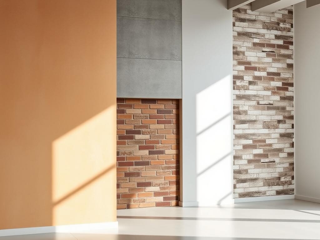 tipos de acabados de pared