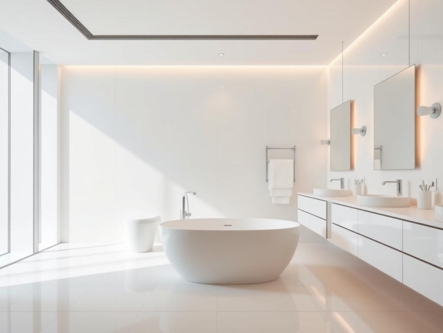 acabados de baños modernos