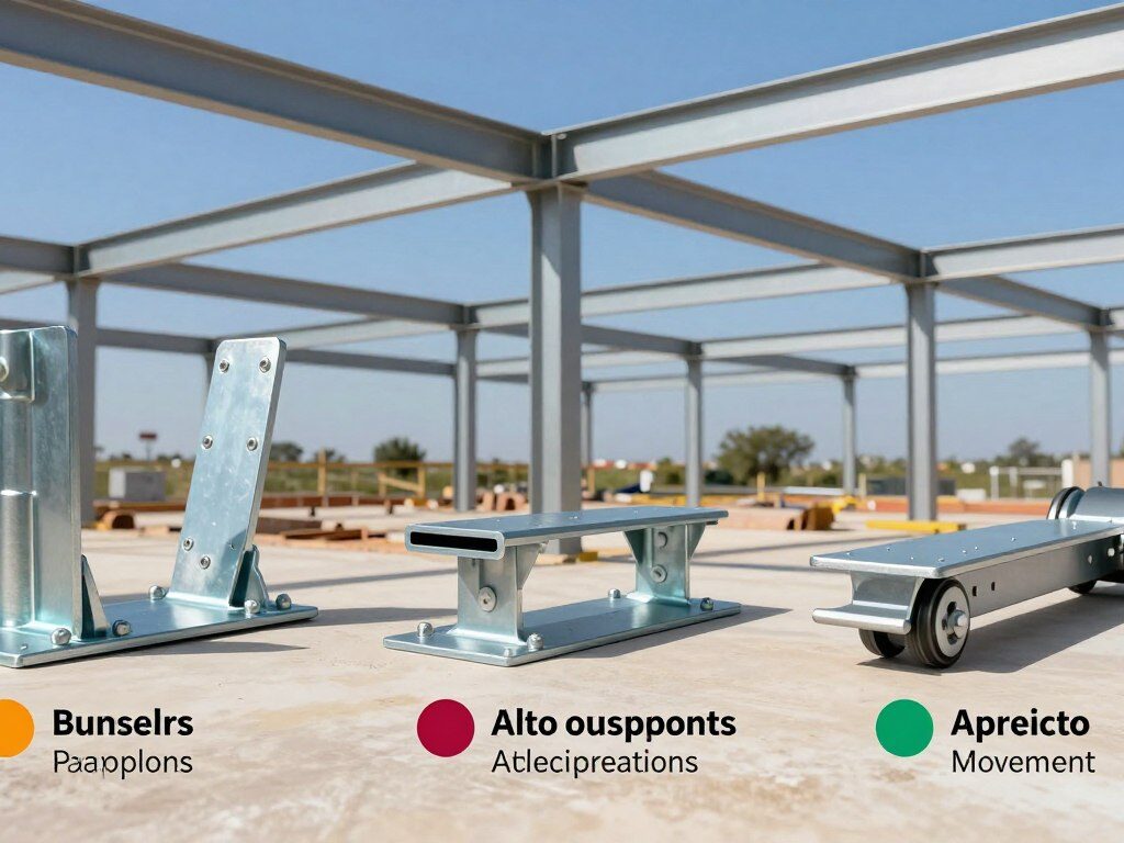 tipos de apoyos en estructuras